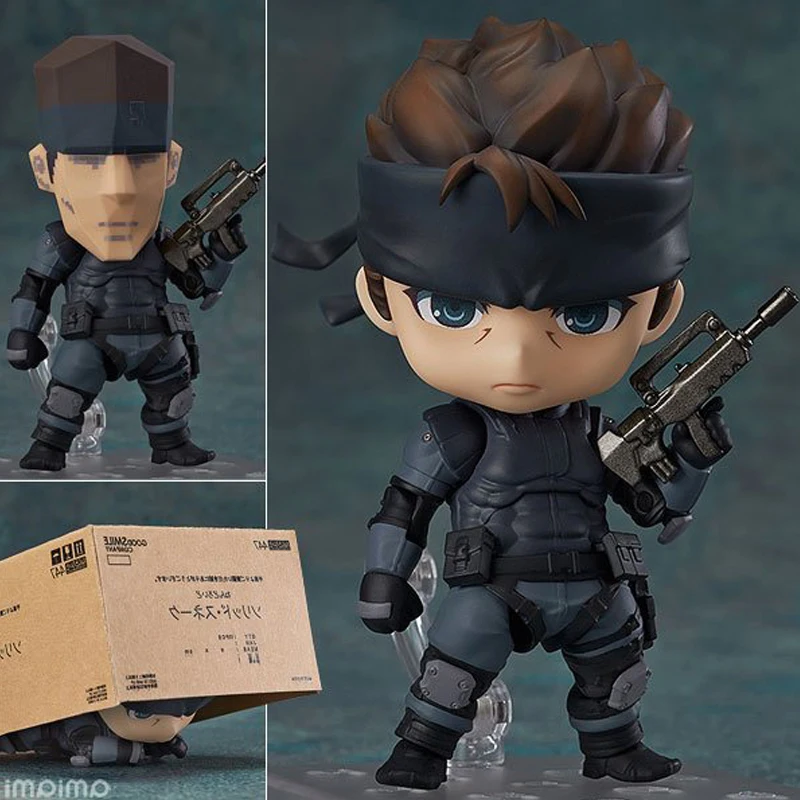 Металлические шестерни твердые игрушки Аниме Nendoroid 447 милые Kawaii металлические