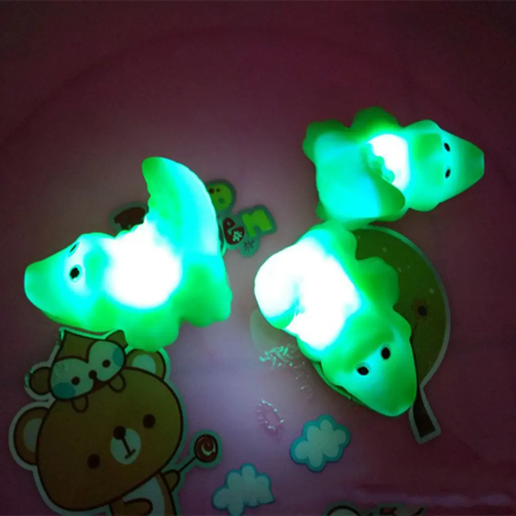 Золотая рыбка светодиодный светильник детские игрушки датчик воды Индукционная