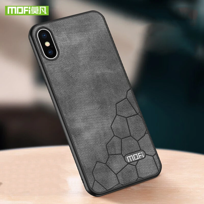 MOFi for iPhone XS MAX case silicone X luxury PU leather original cover protective coque capas XR Case |