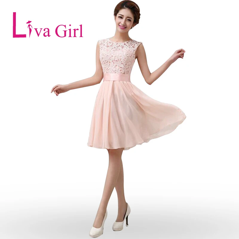Элегантное свадебное платье Liva Girl шифоновые кружевные мини платья для женщин