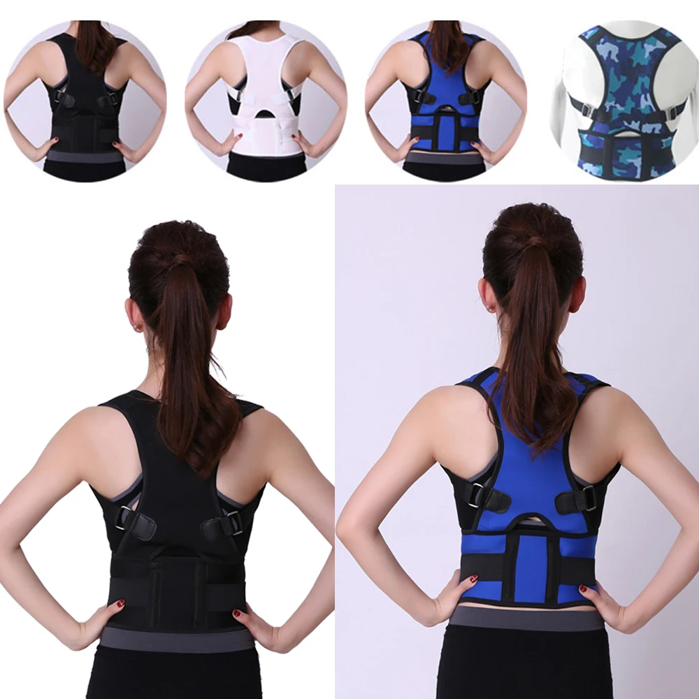 

2018 Hot Sale Belly Sweat Belt Posture Brace Shoulder Back Support Back Posture Corrector Men Shoulder Posture Free Shipping