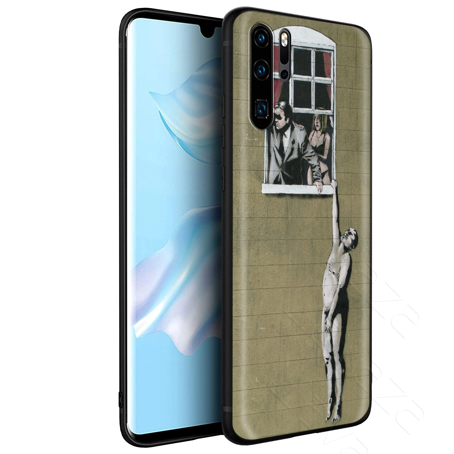 Lavaza Street Art Banksy Graffiti Case for Huawei Mate 30 20 Honor 6a 7a 7c 7x 8C 8x 9 10 Nova 3i 3 Lite Pro Y6 2018 |
