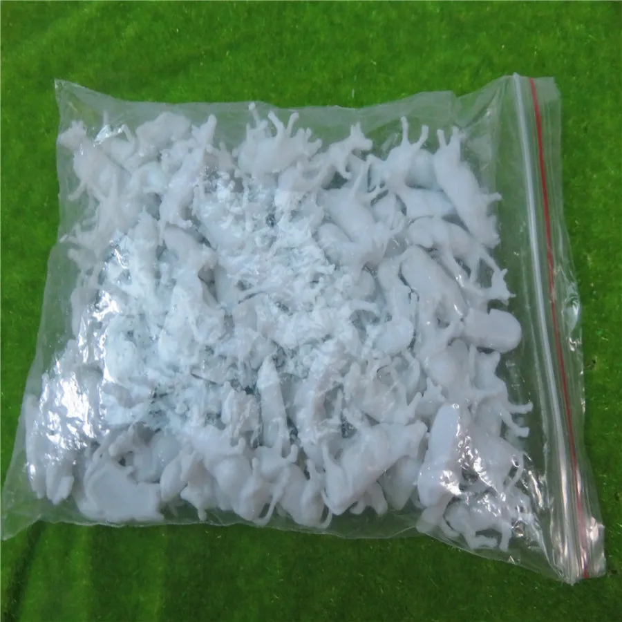 50 шт. 1:150 неокрашенных белых сельскохозяйственных животных коров весы|Наборы для
