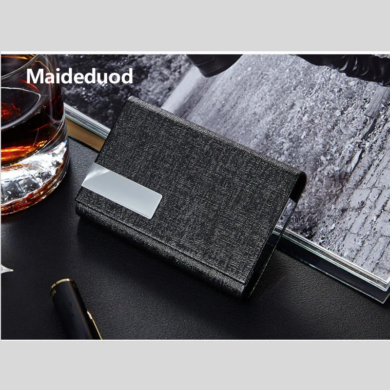 Maideduod новый дизайн Для мужчин и женщин Деловая имя держатель для карт ID карты
