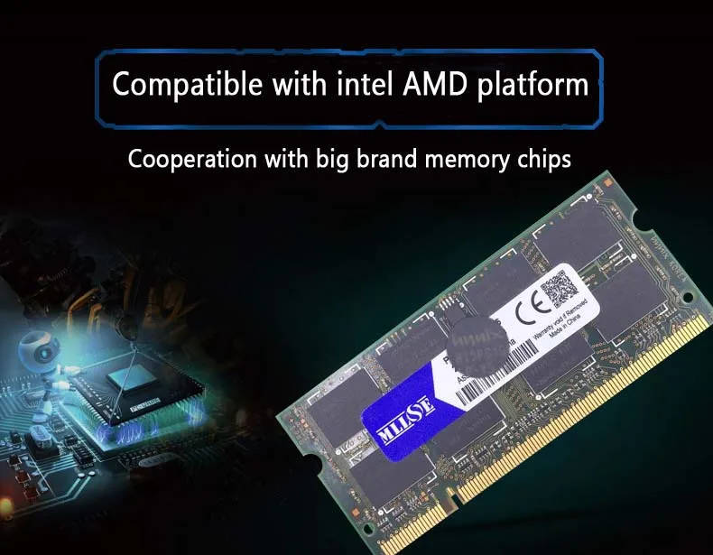 MLLSE оперативная память DDR2 4 ГБ 8 ГБ 800 МГц PC2-6400 sodimm ноутбук, оперативная память ddr2 4 ГБ 800 МГц PC2-6400S, ddr 2 4g 4 ГБ оперативная память