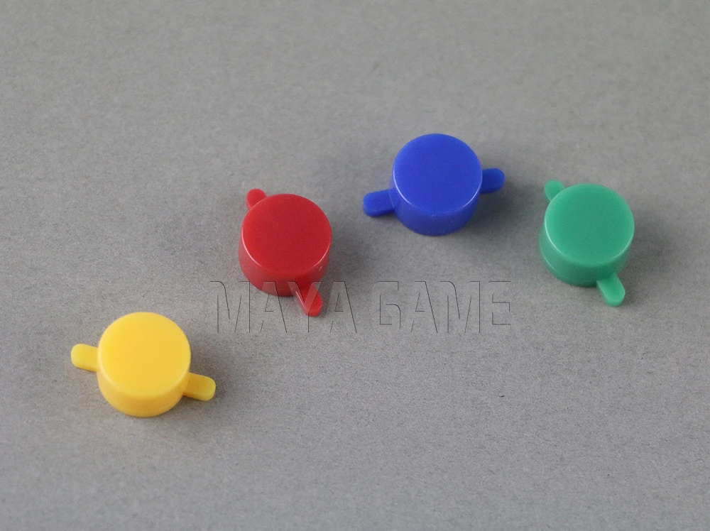 OCGAME 120sets/lot High Quality 4 in 1 set Buttons For SNES Super NES Plastic ABXY Nintendo FC Controller | Электроника