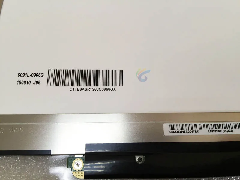 100% новый только ЖК-экран для Macbook Pro 13 &quotA1278 дисплей 2009-2012 B133EW07/LP133WX2 (TLG2 TLG5) LP133WX3 TLA3/LT