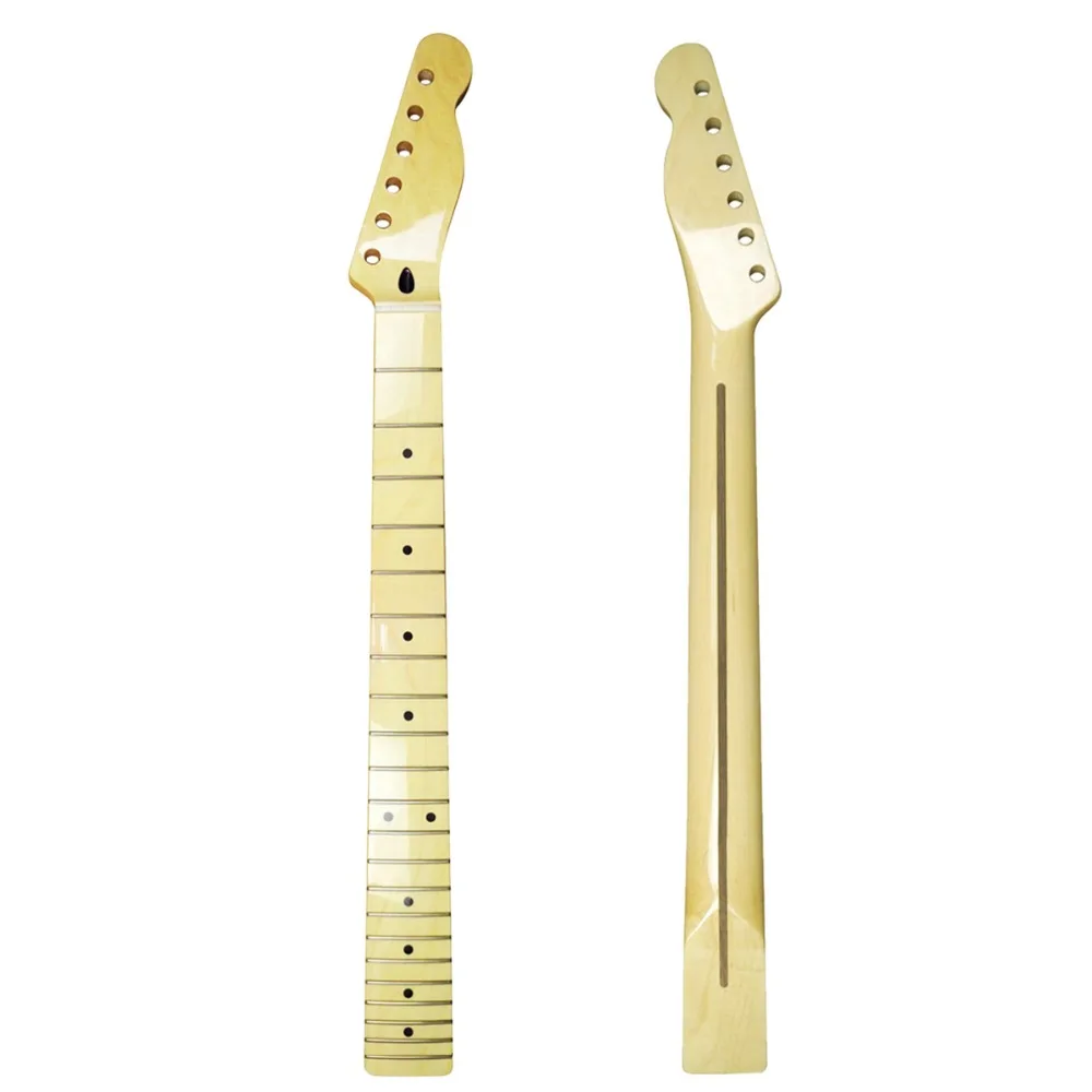 FLEOR 1 шт. качество 22 Лады для гитары шеи Электрогитара канадский клен FD Теле стиль