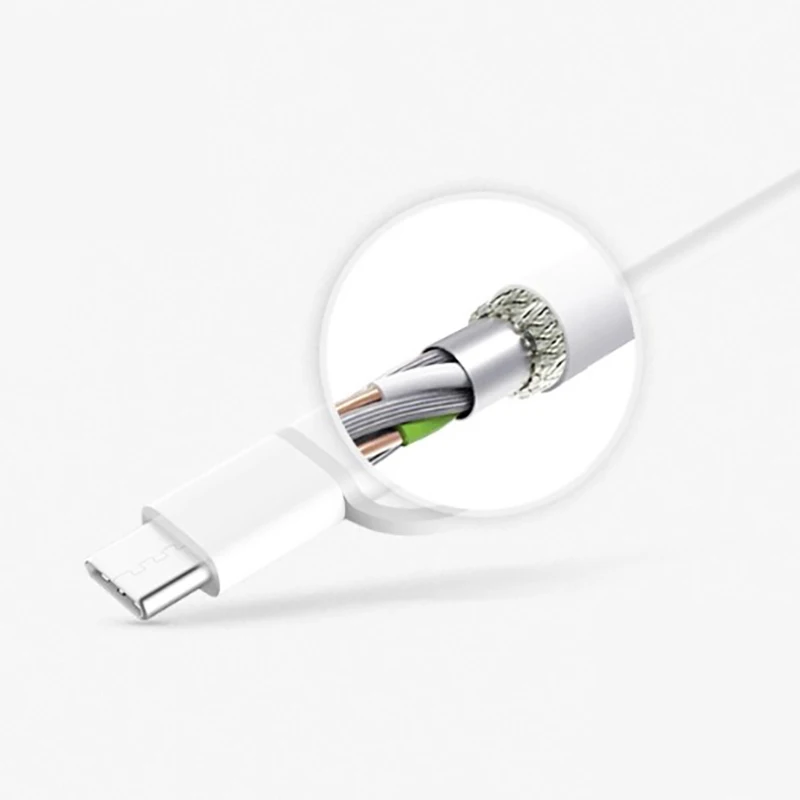 Оригинальные Кабели Xiaomi 2 в 1 Micro usb type-C кабель для быстрой синхронизации данных и быстрой зарядки type C кабель для зарядки type C для Xiomi huawei