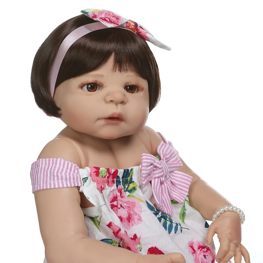 Силиконовая кукла-младенец NPKCOLLECTION 56 см 0-3 м | Игрушки и хобби
