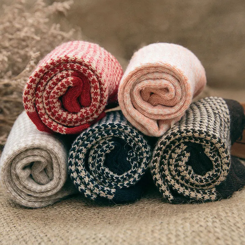 Зимняя брендовая унисекс творческие любителей теплые хлопковые носки Для женщин