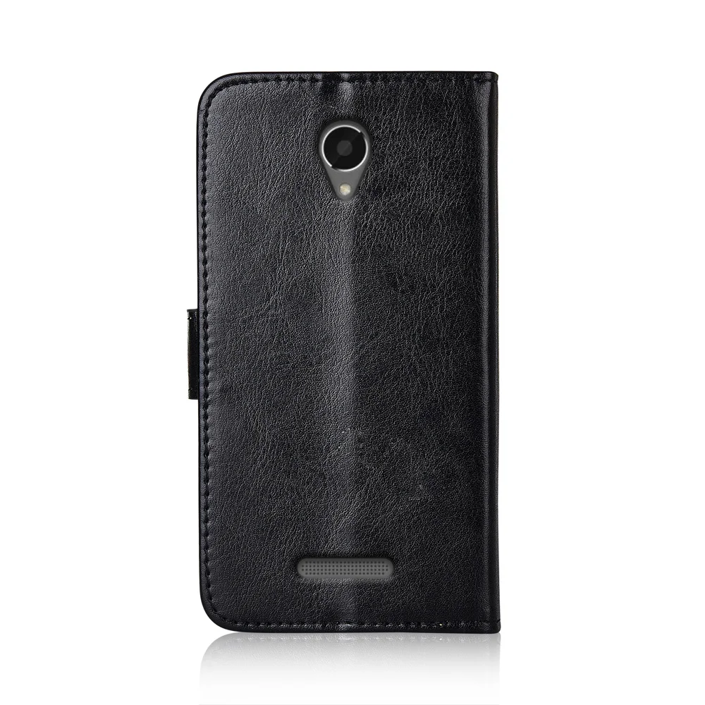 Для Micromax Canvas Spark 2 Q391 подставка для крышек корпуса Кожаный флип кошелек с карманом