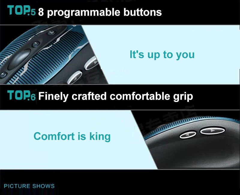 На подлинный и Проводная оптическая игровая мышь logitech G400s 4000 точек/дюйм без розничная коробка
