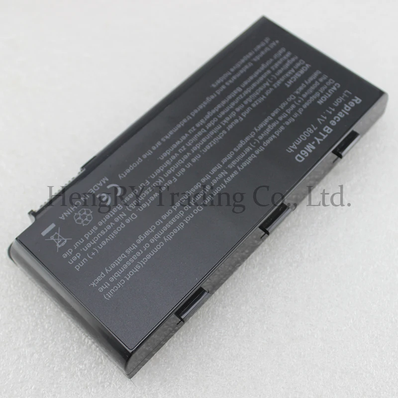 HSW 7800 мАч 9 элементов Аккумулятор для ноутбука MSI BTY M6D GT783H GX660 GX660DX GX70H GX780R GT70 GT760 GT60