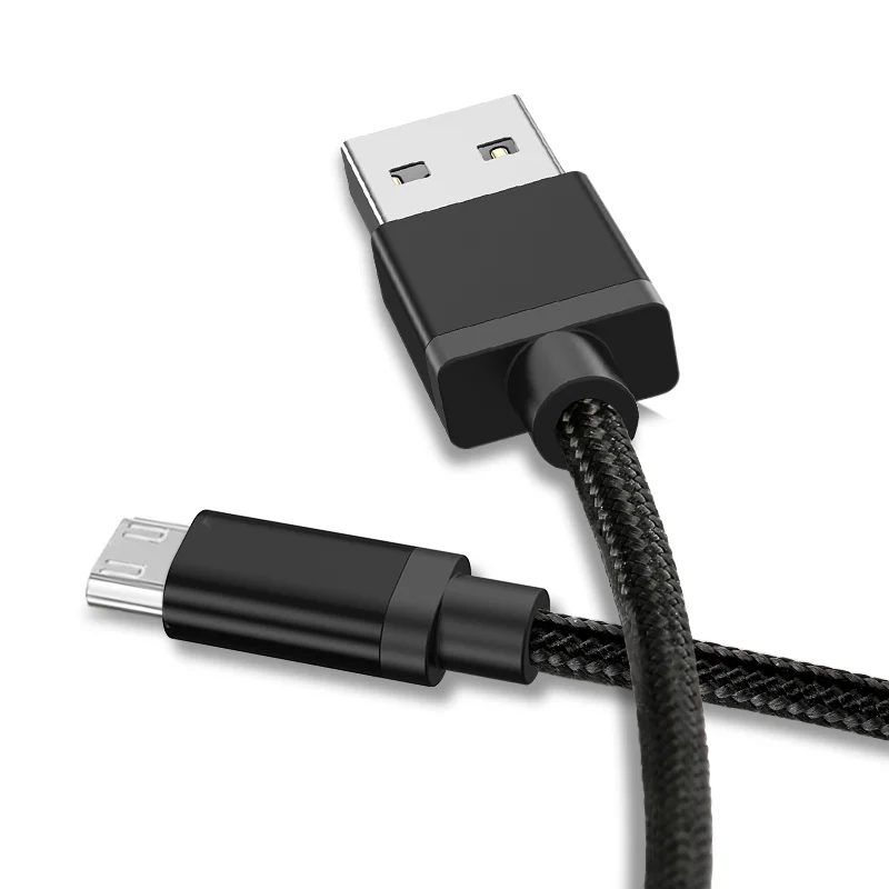 Универсальный кабель Micro USB GUSGU 5 В 2 4 А длинный нейлоновый плетеный шнур для Samsung