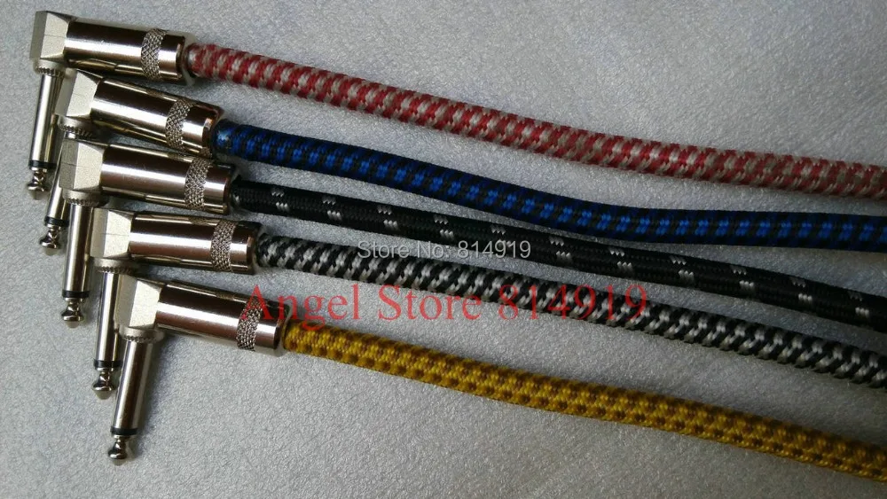 6 5 мм Stompbox гитарный эффект педаль соединительная линия кабель 100% Медь шт.