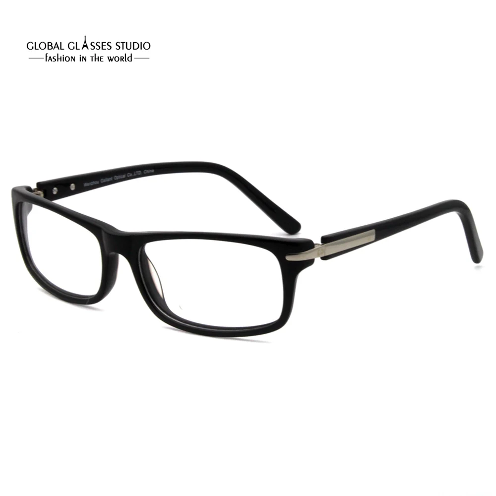

Очки Оптические для мужчин и женщин, Модные Винтажные классические дизайнерские очки в ацетатной оправе с чистыми линзами, 27BG2704