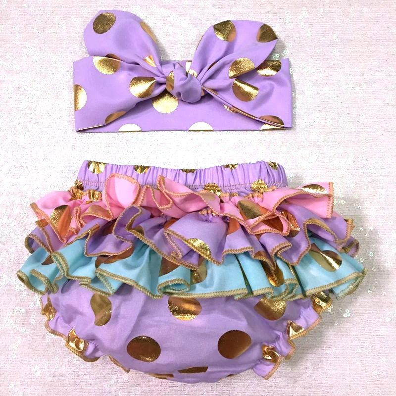 Детская накидка с оборками для детских подгузников наряд маленьких девочек в