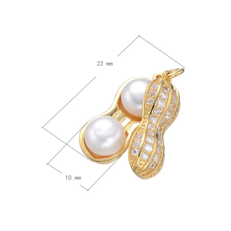 Акция Новый дизайн ручной работы золото розовое микро проложить CZ круглый