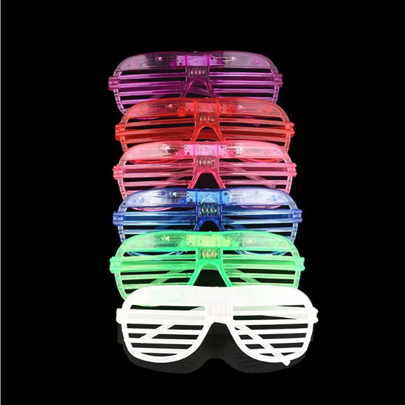 Rave LED маска для слепых глаз очки светящиеся мигающие Свадебные Подарки товары дня