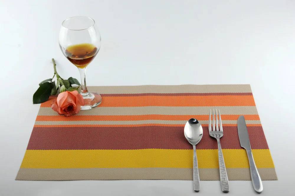 

4 шт./партия, 11 цветов, западный стиль, полосный коврик для отеля, ПВХ, нескользящий коврик, европейский стиль, коврик J0876