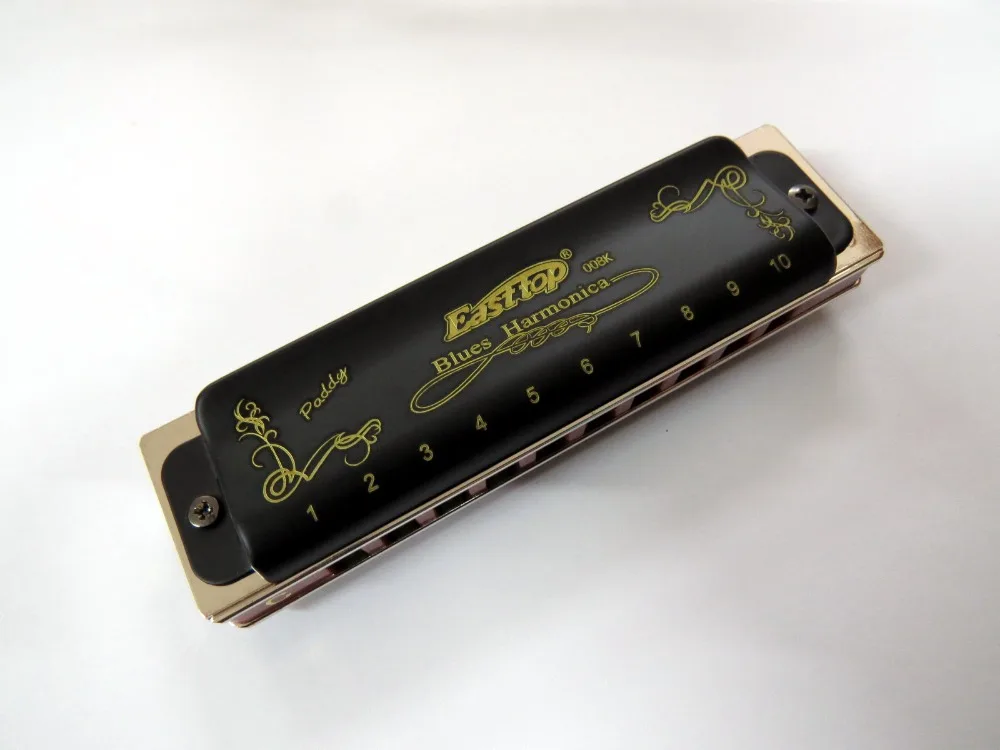 EASTTOP organ T008K Blues harp key of Paddy C blues профессиональная Губная гармошка с 10 отверстиями