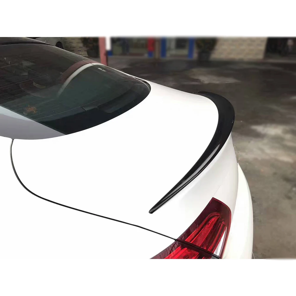 Спойлер заднего крыла из углеродного волокна для mecherdes Benz W205 C205 C180 C200 C250 C300 C350 C63 AMG