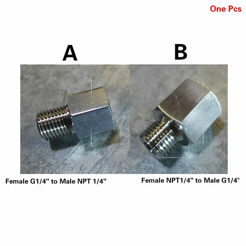 1/4 &quotBSPP (G) до 1/4&quot NPT Male &amp Female M/F резьбовой Соединительный адаптер соединитель US