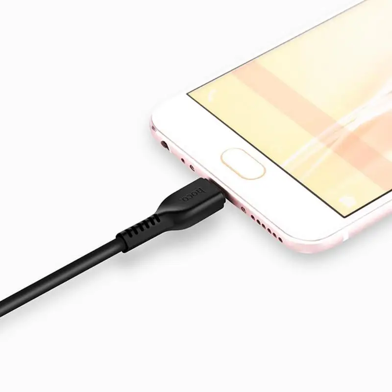 HOCO X20 Micro USB Смарт-кабель для быстрой зарядки и синхронизации данных, зарядный кабель для телефона Android, прочный кабель для передачи данных, кабель для мобильного телефона для iphone
