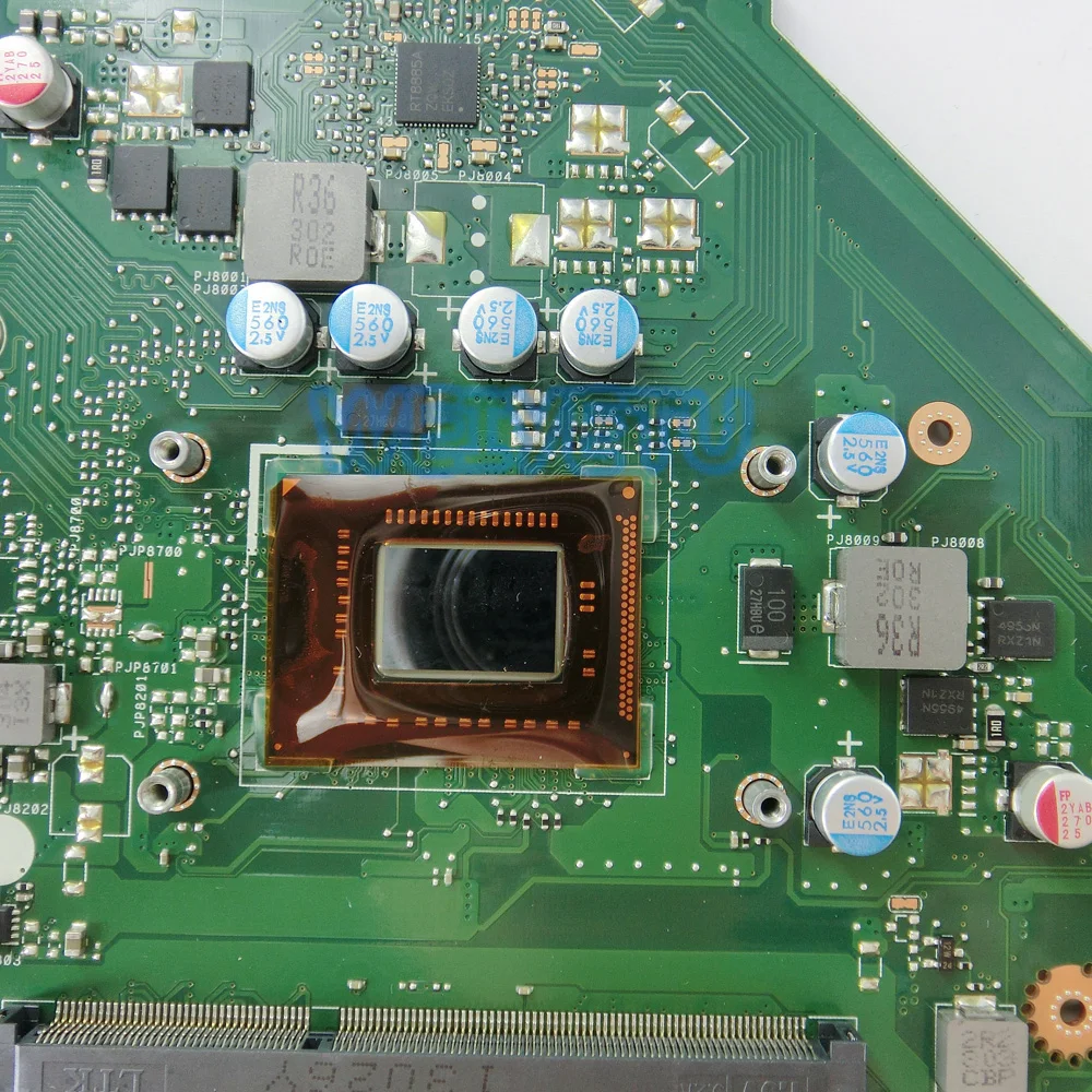 X55C с i3 CPU на борту 2 Гб RAM материнская плата памяти для ASUS X55CR X55V X55VD ноутбука