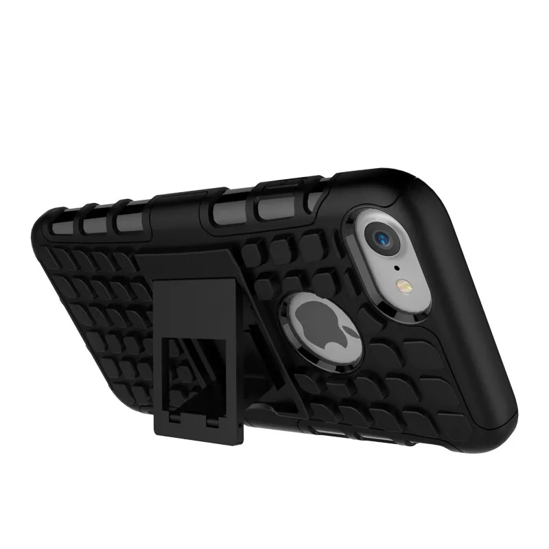 Для iPhone 7 Прочный ТПУ Пластик Гибридный Heavy Duty Панцири чехол для телефона плюс