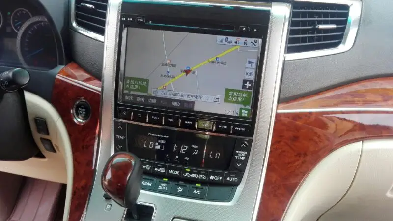 Автомобильный радиоприемник Android10 для Toyota Alphard Vellfir 2008-2014 gps-навигация