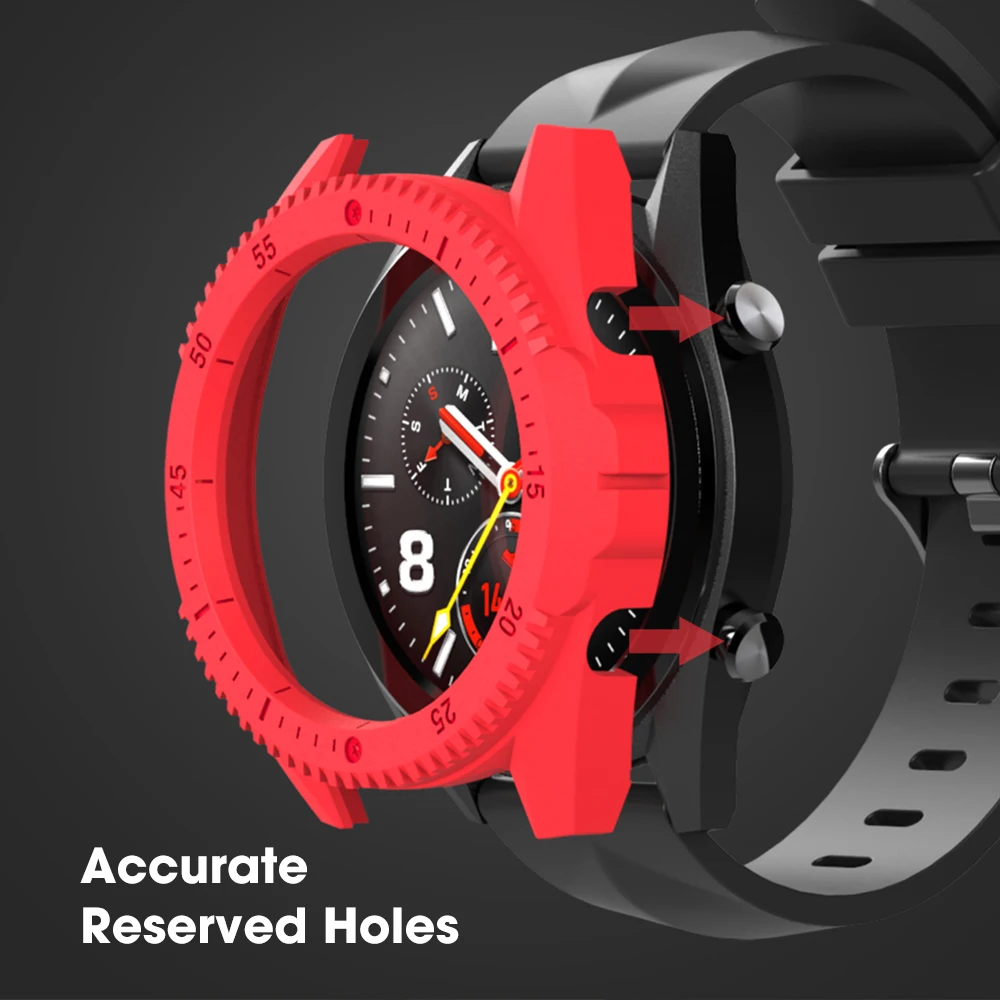 PC покрытие пластиковый корпус Жесткая Броня для Huawei Watch GT 46 мм SIKAI защитный чехол