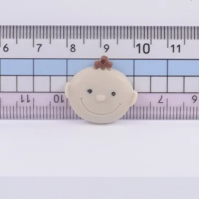 10 шт плоские резиновые кабошоны милые детские украшение душевой кабины DIY Скрапбукинг рукодельные украшения для волос лук аксессуары для телефонов - Цвет: 2