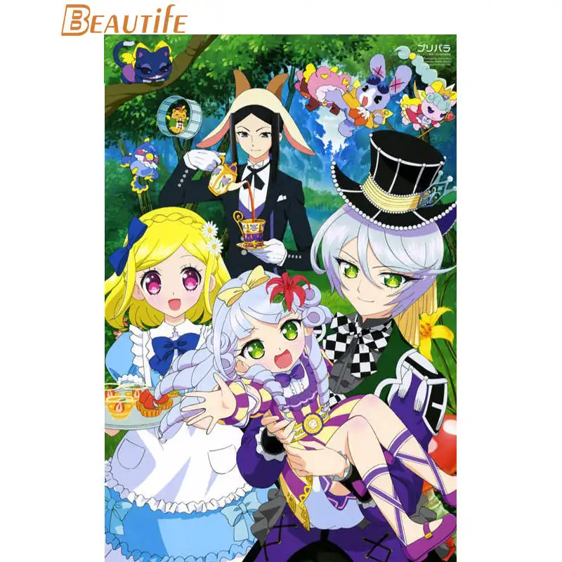 Pripara Idol время плакат ткань Шелковый украшения дома настенный художественный