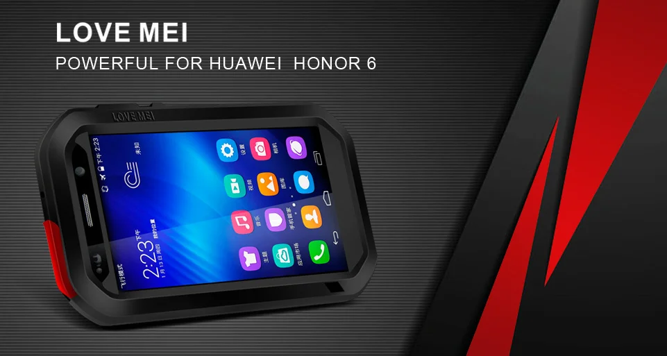 LOVE MEI для Huawei P10 Plus mate 20 Lite mate 8 P9 мощный противоударный грязестойкий водонепроницаемый металлический чехол для телефона стекло
