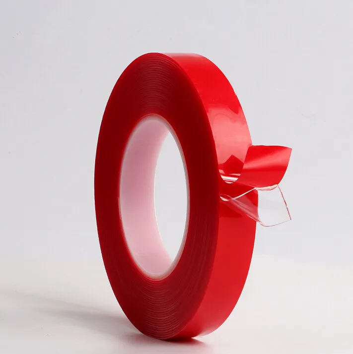 Generic 5mm*50m Double Sided Strong Economy Clear Adhesive Tape Super Sticky Tapes | Обустройство дома