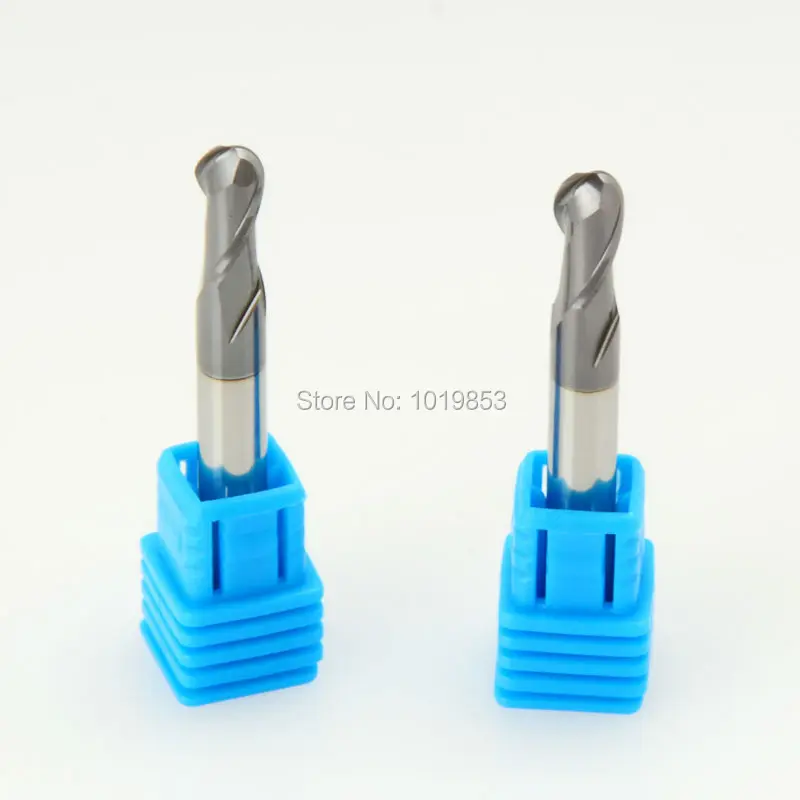 5 шт. SLONS для 51RHC R3x6x50L R0.5 R0.75 R1 R1.25 R1.5 R2 R2.5 R3 Сферический нож карбидная Вольфрамовая