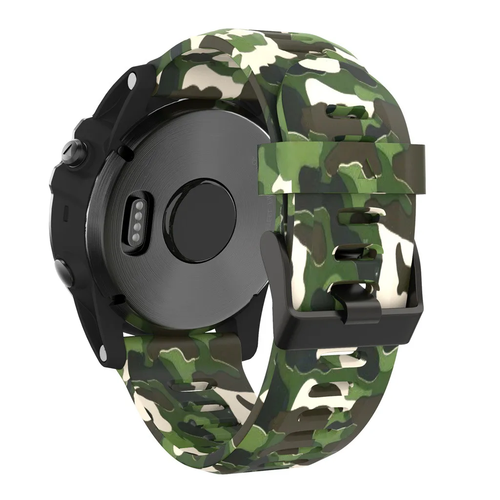 2019 Fashion Watchbands for Garmin Fenix 5X/Fenix 5X Plus 3/3HR Silicone Watch Band Soft Wrist Strap Breathable | Наручные часы