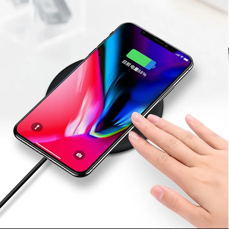 Для Huawei Mate 20 Pro Samsung S10 Plus 5G S10e Беспроводное зарядное устройство для LG G8 V40 ZTE Axon 9 Google