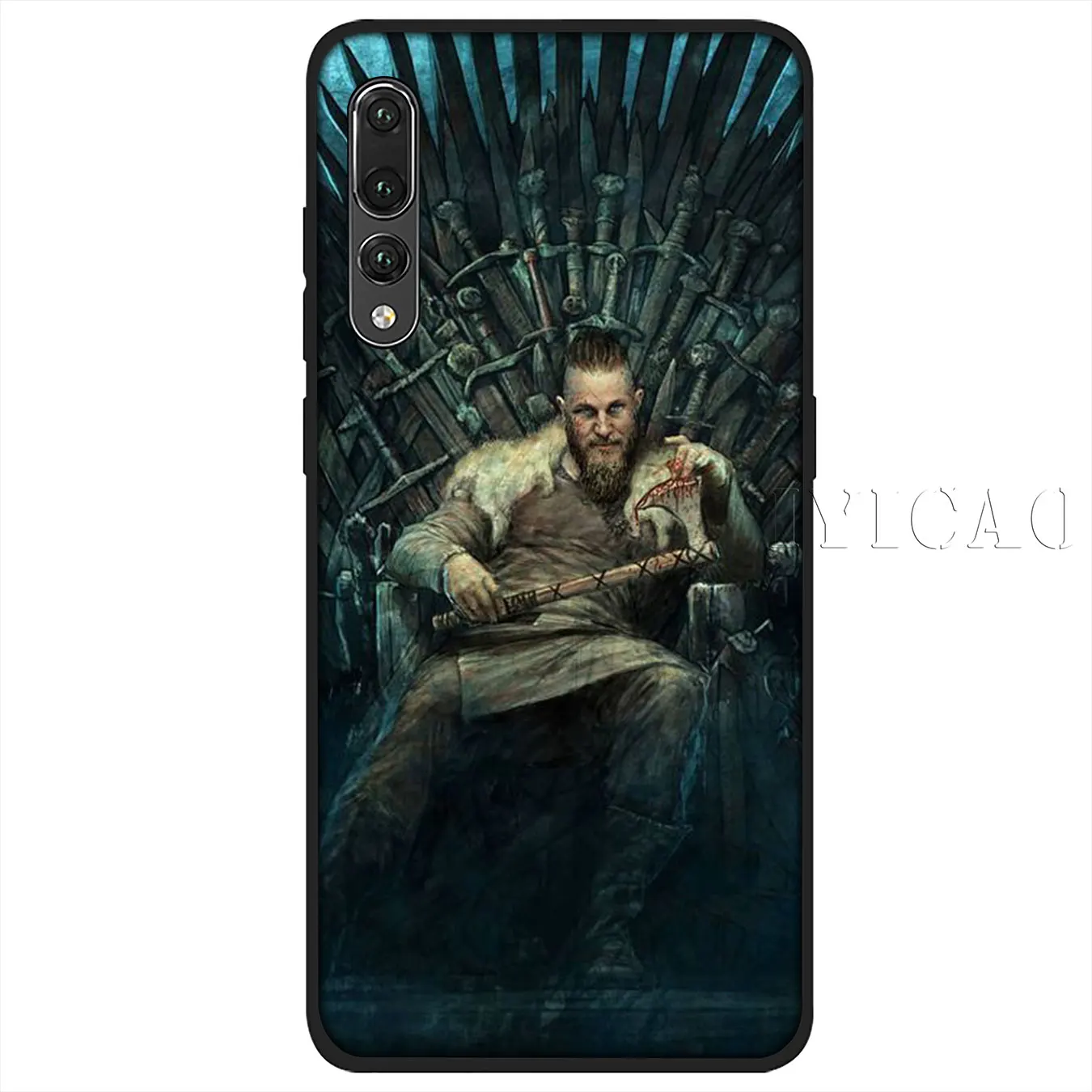 IYICAO Vikings TV Мягкий силиконовый чехол для телефона Huawei P30 P20 Pro P10 P9 P8 Lite Mini 2017 2016 2015 P