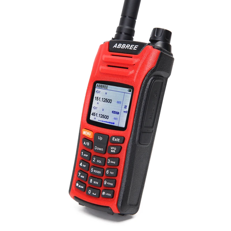 Abbree телефон с USB кабелем 6 полос двойной 999CH многофункциональный VOX DTMF SOS