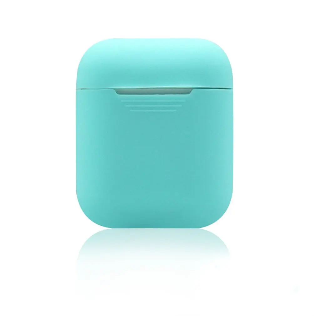 Чехол для airpods, защита от пыли, аксессуары, силиконовый чехол для iphone airpods, чистый/кожа, TPU, 17 цветов, беспроводные наушники airpods
