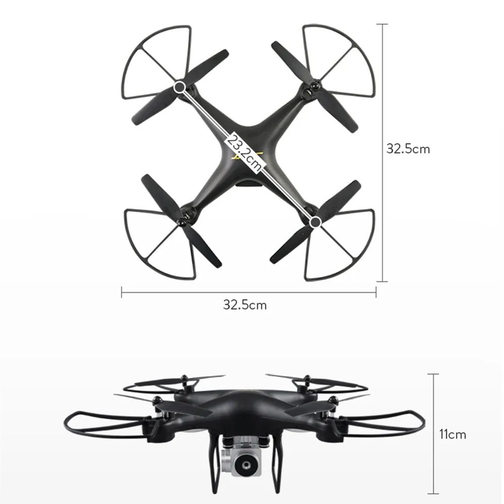 Фото JJRC H68 Дрон с камерой 720P WiFi FPV Квадрокоптер высота удержания Безголовый режим RC JJRC H68 Дрон с камерой 720P WiFi FPV Квадрокоптер высота удержания Безголовый режим RC