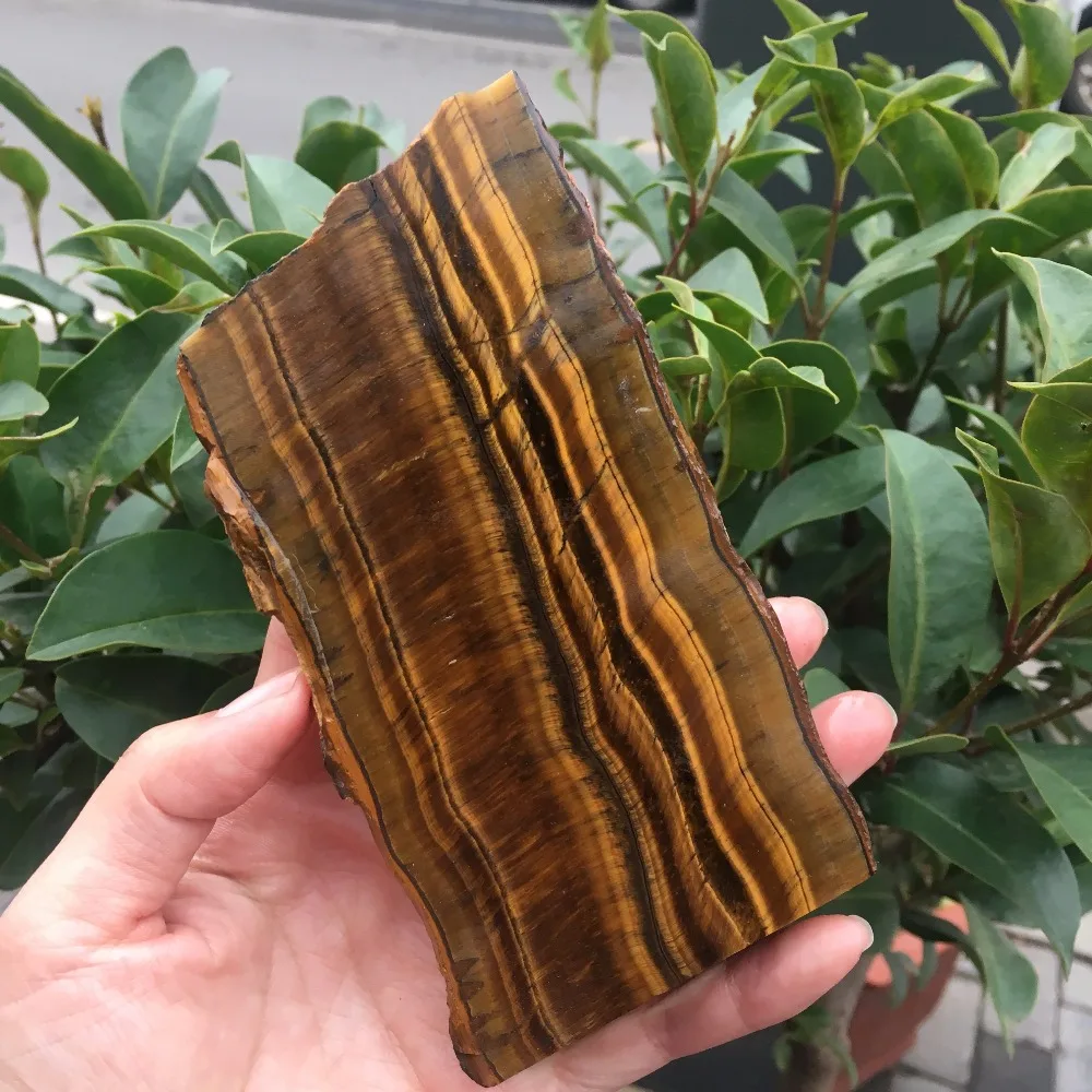 400 г натуральный тигровый глаз Кристалл оригинальный камень образец кристалла