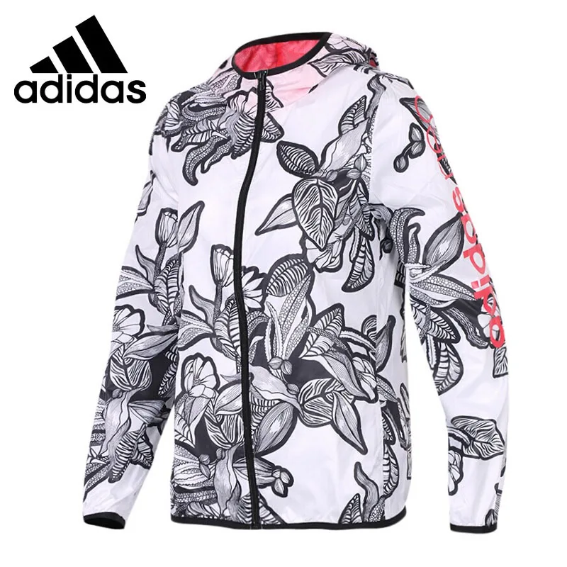 Новое поступление оригинальная Женская куртка с капюшоном Adidas NEO Label W Illust WB