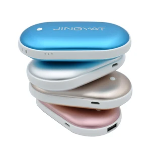 Фактический 5200mA2600mA нагреватель для рук портативные дорожные электрические грелки для рук USB Mobile Power Bank для мужчин и женщин теплый зимний подарок