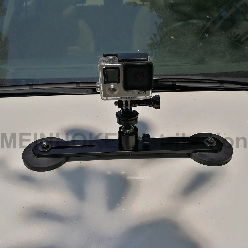 Сверхмощный Магнитный магнитный автомобильный Suciton Cup Mount для Sony GOPRO Hero Session SJCAM SJ4000