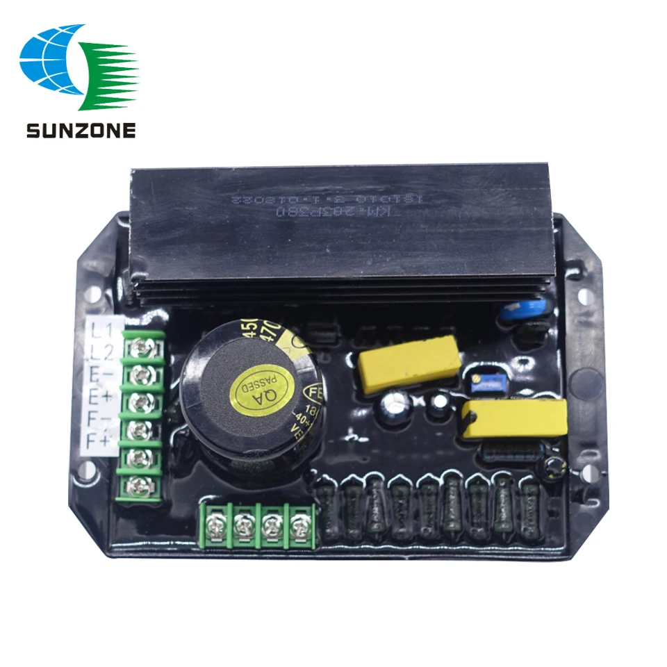 Новый 3-фазный AVR KM203P380 для Kama 1KW-20 кВт KGE20E3 KGE15E3 KGE12E3 дизельный генератор |