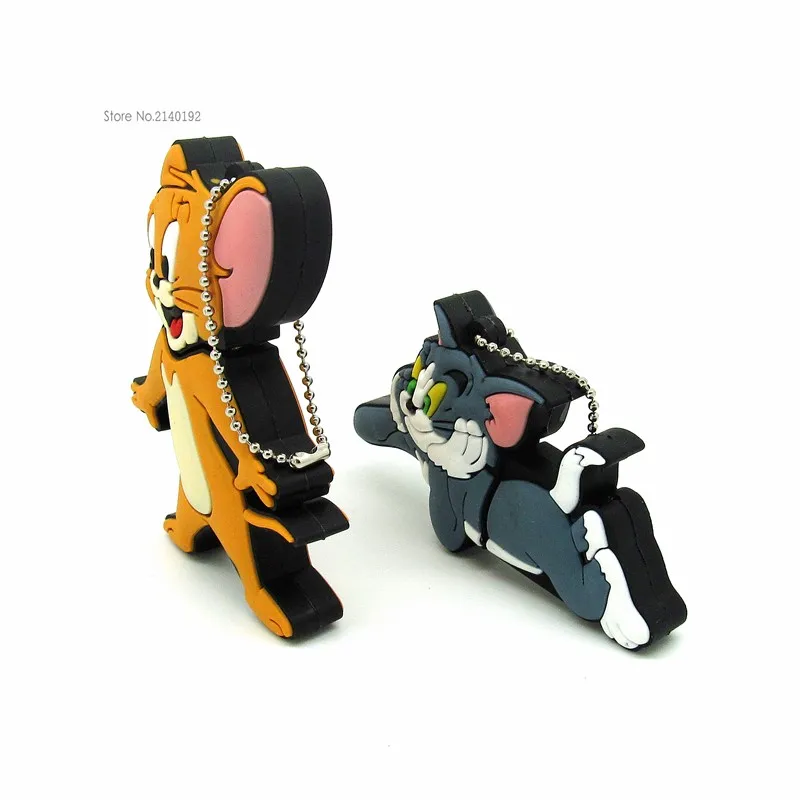 Usb флеш накопитель Tom Cat & mouse 4 ГБ 8 16 32 ГБ|storage device|flash drive memory sticku disk |